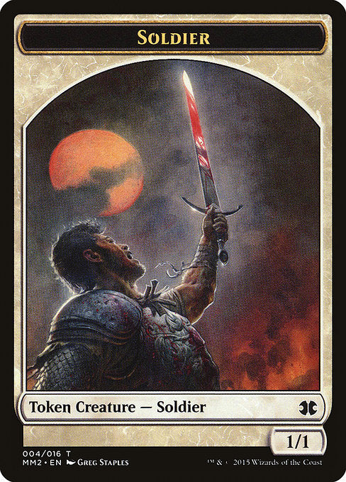 Soldier [Modern Masters 2015 Tokens] | Gam3 Escape