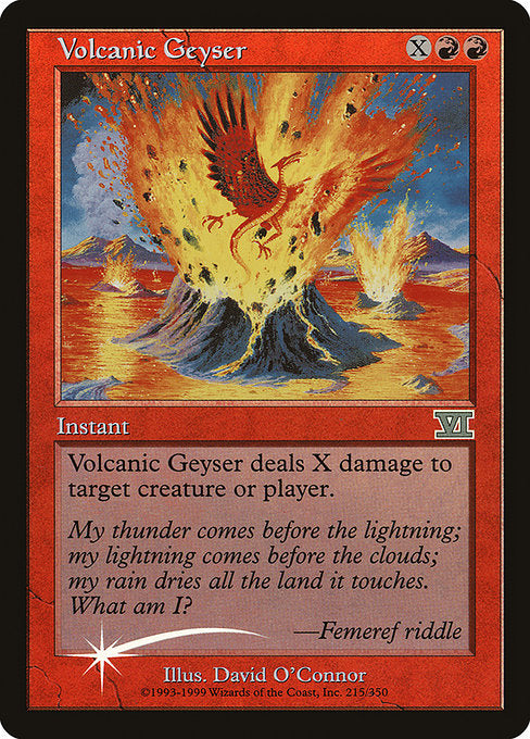 Volcanic Geyser [Friday Night Magic 2000] | Gam3 Escape