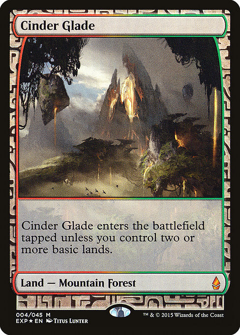 Cinder Glade [Zendikar Expeditions] | Gam3 Escape