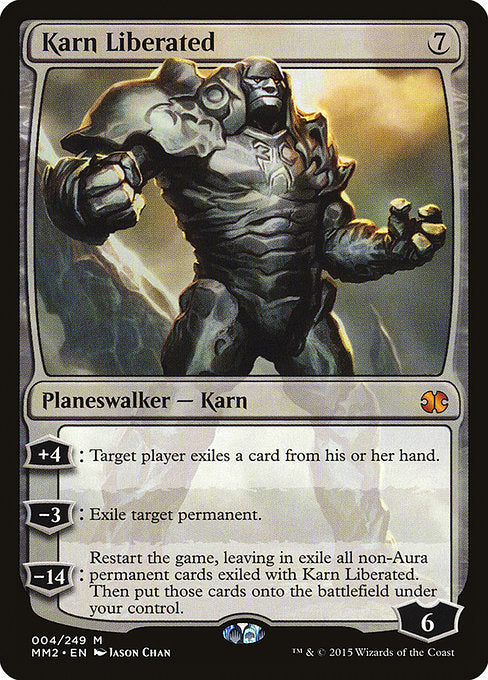 Karn Liberated [Modern Masters 2015] | Gam3 Escape