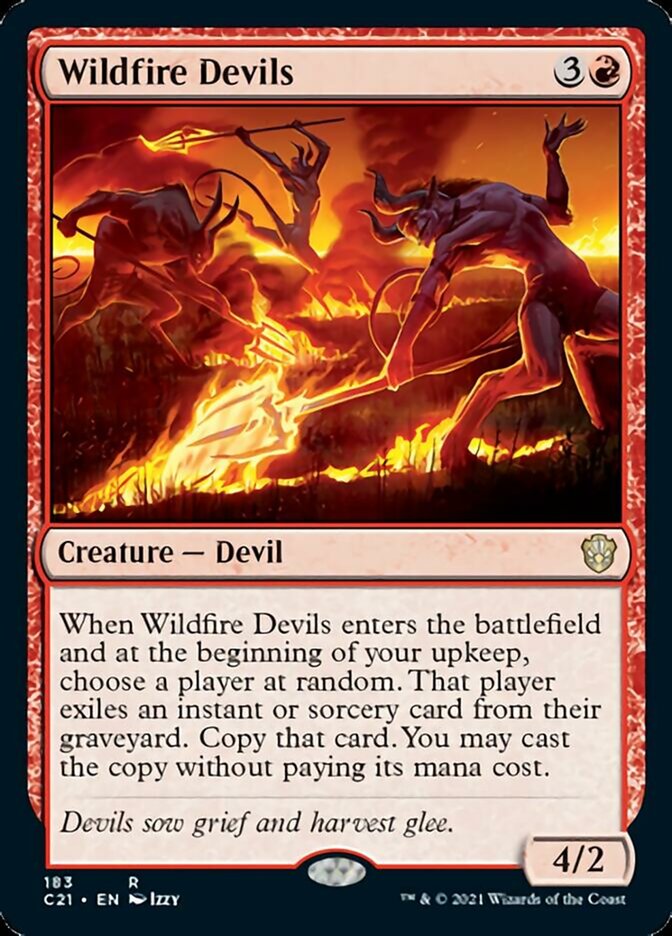 Wildfire Devils [Commander 2021] | Gam3 Escape