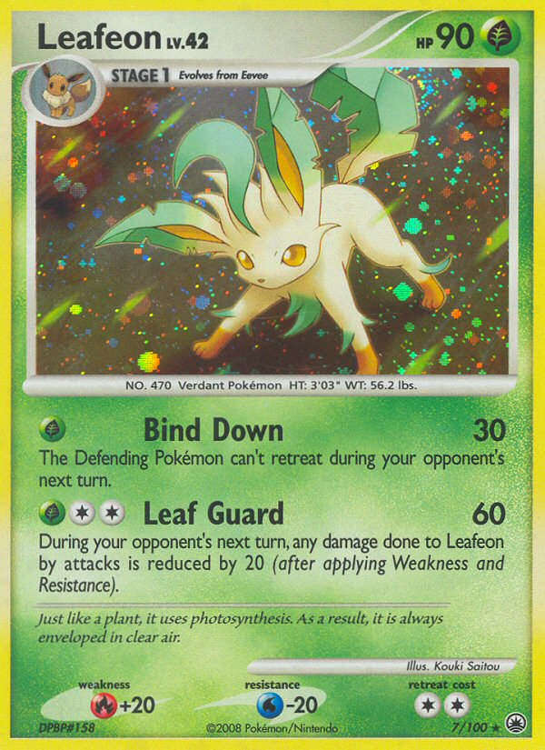 Leafeon (7/100) [Diamond & Pearl: Majestic Dawn] | Gam3 Escape