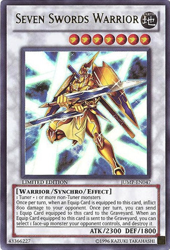 Seven Swords Warrior [JUMP-EN047] Ultra Rare | Gam3 Escape
