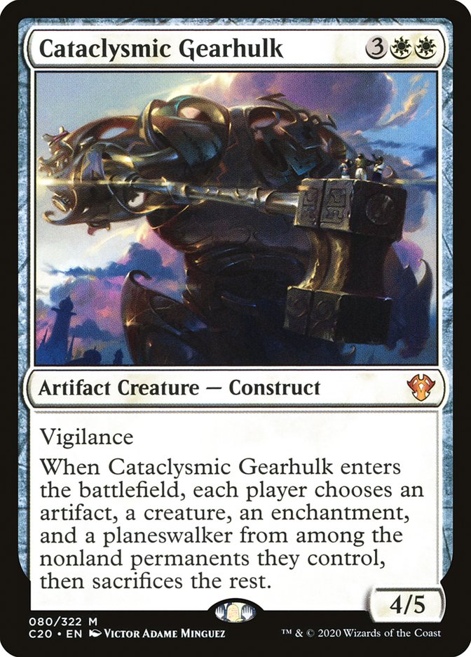 Cataclysmic Gearhulk [Commander 2020] | Gam3 Escape