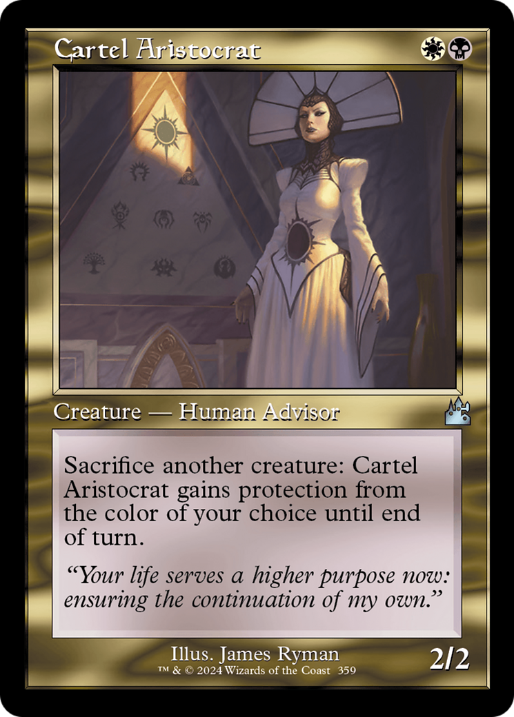 Cartel Aristocrat (Retro Frame) [Ravnica Remastered] | Gam3 Escape