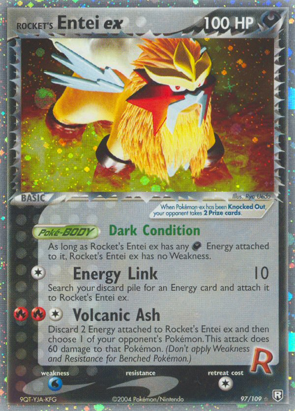 Rocket's Entei ex (97/109) [EX: Team Rocket Returns] | Gam3 Escape