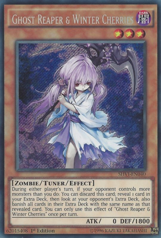 Ghost Reaper & Winter Cherries [SHVI-EN040] Secret Rare | Gam3 Escape