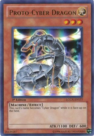 Proto-Cyber Dragon [LCGX-EN177] Ultra Rare | Gam3 Escape