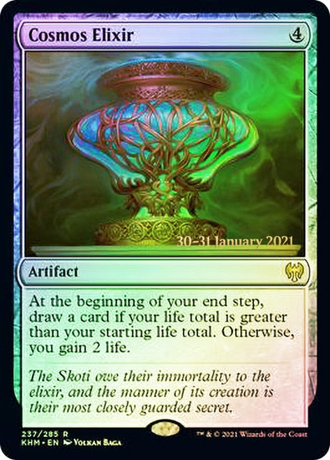 Cosmos Elixir  [Kaldheim Prerelease Promos] | Gam3 Escape