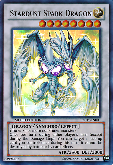 Stardust Spark Dragon [YF05-EN001] Ultra Rare | Gam3 Escape