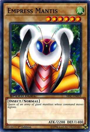 Empress Mantis [SBSC-EN019] Common | Gam3 Escape