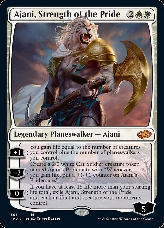 Ajani, Strength of the Pride [Jumpstart 2022] | Gam3 Escape