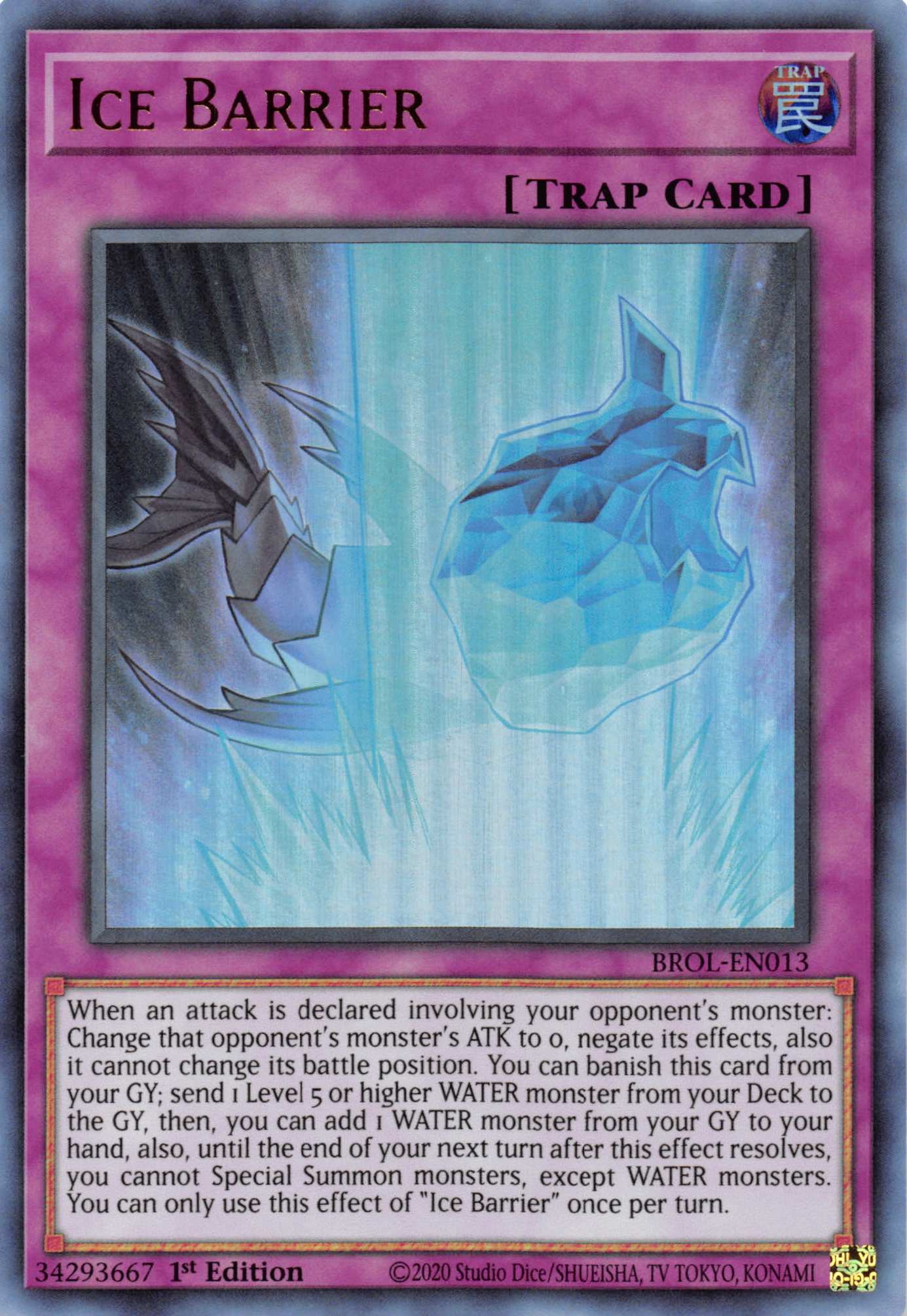 Ice Barrier [BROL-EN013] Ultra Rare | Gam3 Escape