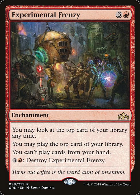 Experimental Frenzy [Guilds of Ravnica] | Gam3 Escape