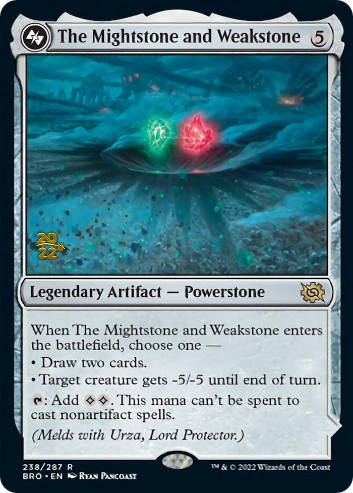 The Mightstone and Weakstone [The Brothers' War: Prerelease Promos] | Gam3 Escape