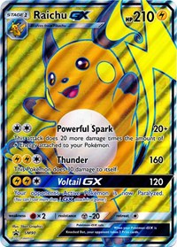 Raichu GX (SM90) (Jumbo Card) [Sun & Moon: Black Star Promos] | Gam3 Escape