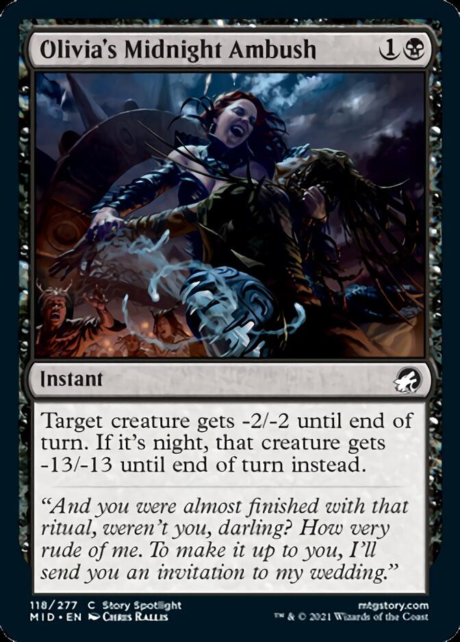 Olivia's Midnight Ambush [Innistrad: Midnight Hunt] | Gam3 Escape