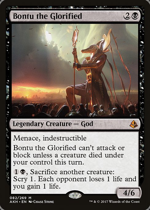 Bontu the Glorified [Amonkhet] | Gam3 Escape