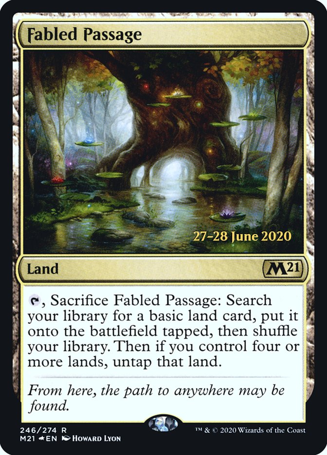 Fabled Passage  [Core Set 2021 Prerelease Promos] | Gam3 Escape