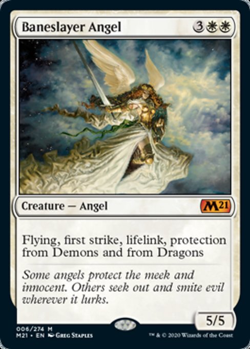 Baneslayer Angel [Core Set 2021] | Gam3 Escape