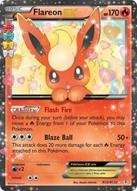 Flareon EX (RC6/RC32) [Generations: Radiant Collection] | Gam3 Escape