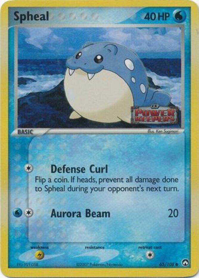 Spheal (65/108) (Stamped) [EX: Power Keepers] | Gam3 Escape