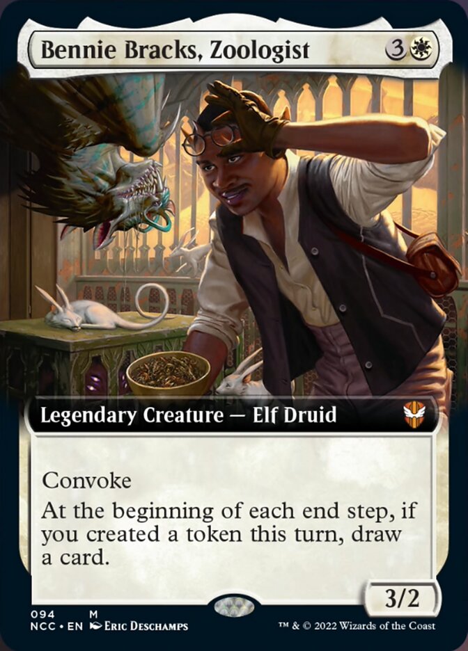 Bennie Bracks, Zoologist (Extended Art) [Streets of New Capenna Commander] | Gam3 Escape