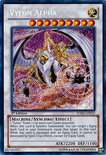 Vylon Alpha [HA06-EN022] Secret Rare | Gam3 Escape