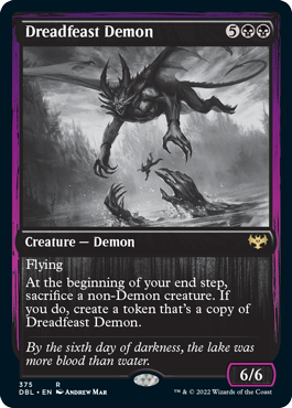 Dreadfeast Demon [Innistrad: Double Feature] | Gam3 Escape