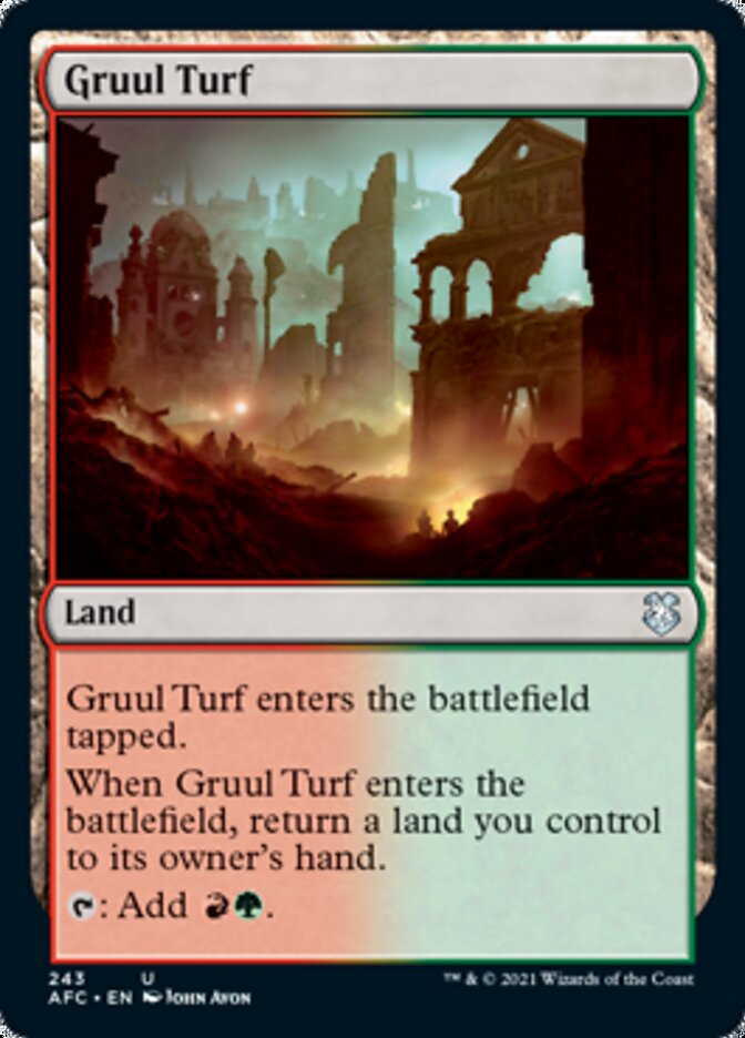 Gruul Turf [Dungeons & Dragons: Adventures in the Forgotten Realms Commander] | Gam3 Escape