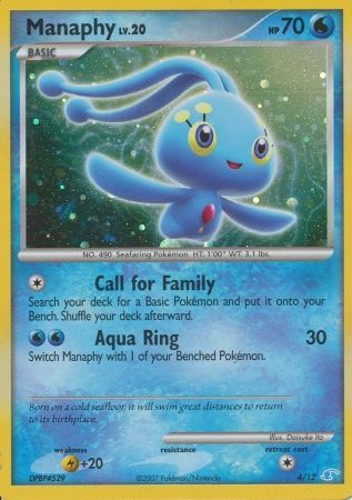 Manaphy (4/12) [Diamond & Pearl: Trainer Kit - Manaphy] | Gam3 Escape