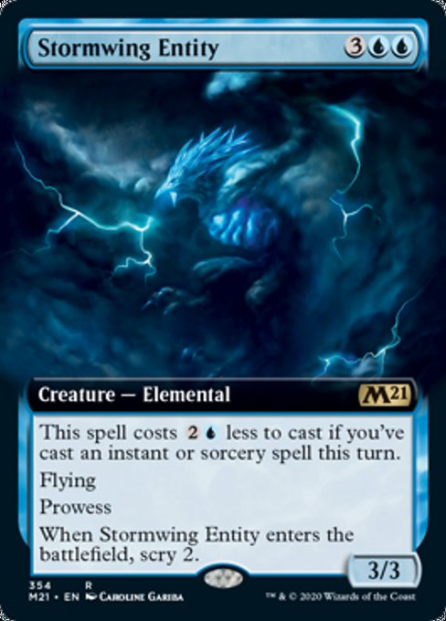 Stormwing Entity (Extended Art) [Core Set 2021] | Gam3 Escape