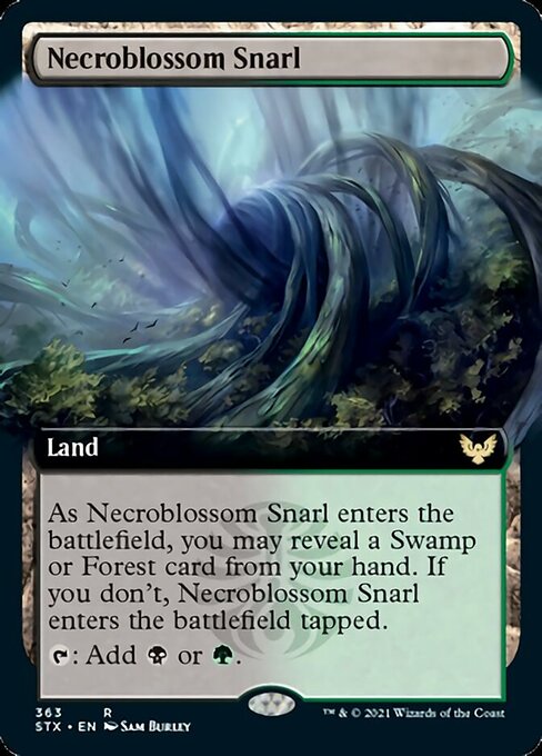 Necroblossom Snarl (Extended) [Strixhaven: School of Mages] | Gam3 Escape