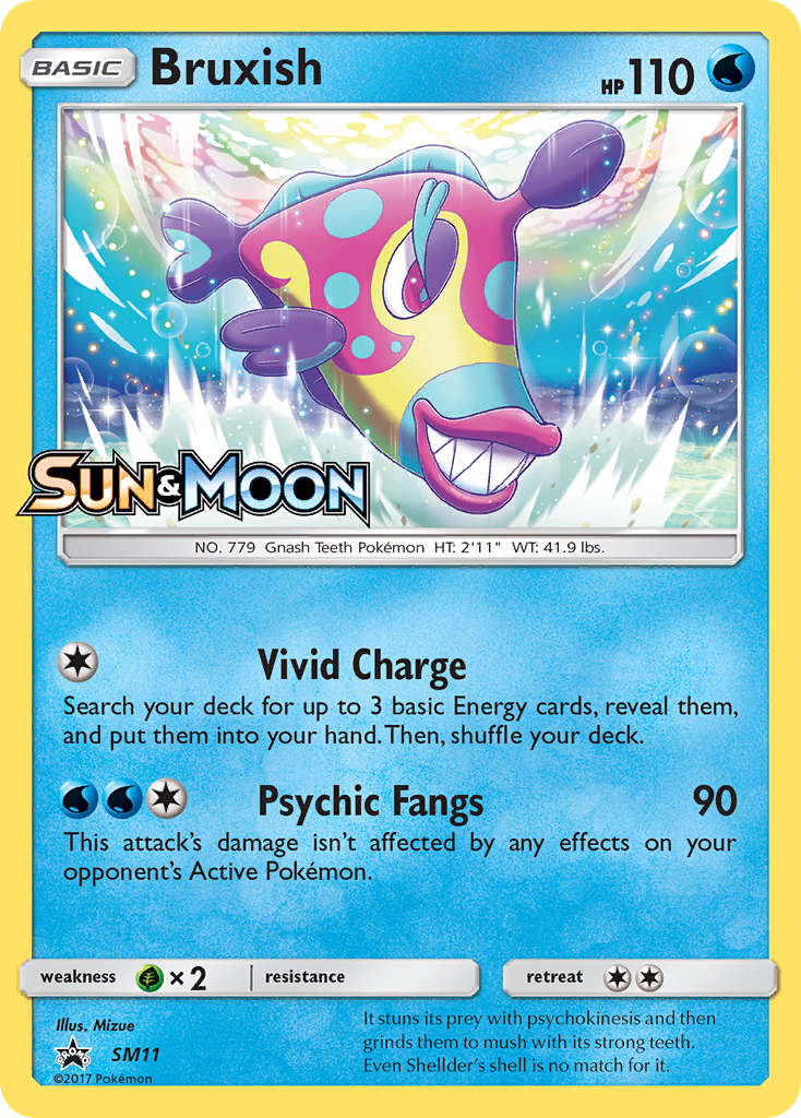 Bruxish (SM11) [Sun & Moon: Black Star Promos] | Gam3 Escape