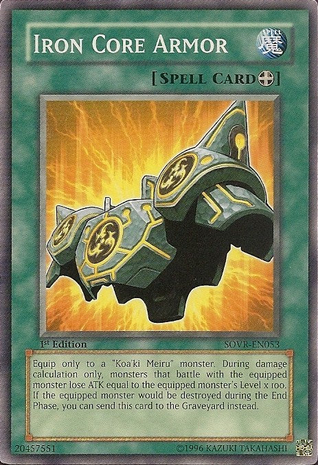 Iron Core Armor [SOVR-EN053] Common | Gam3 Escape