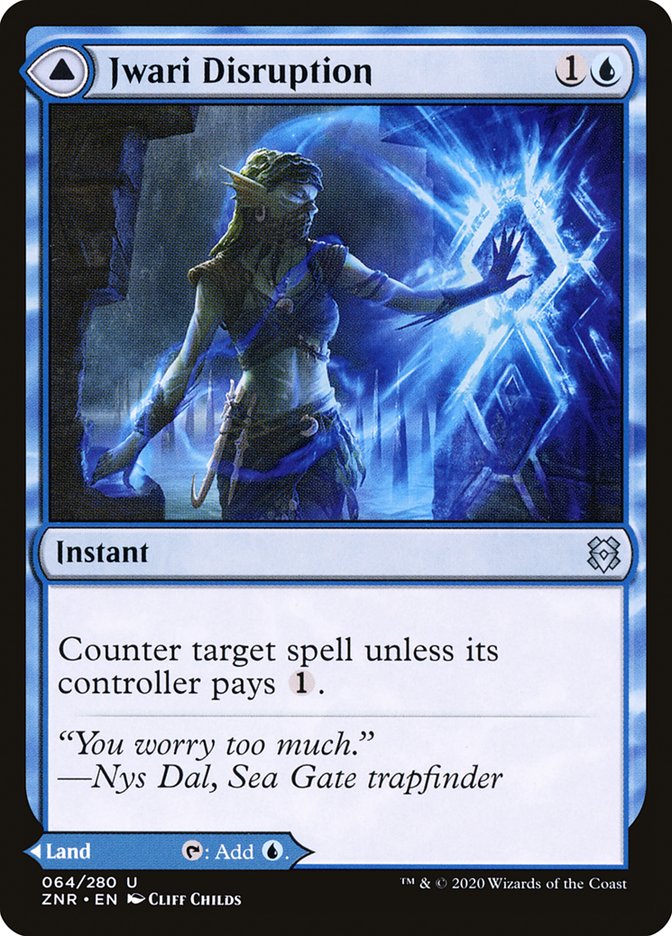 Jwari Disruption // Jwari Ruins [Zendikar Rising] | Gam3 Escape