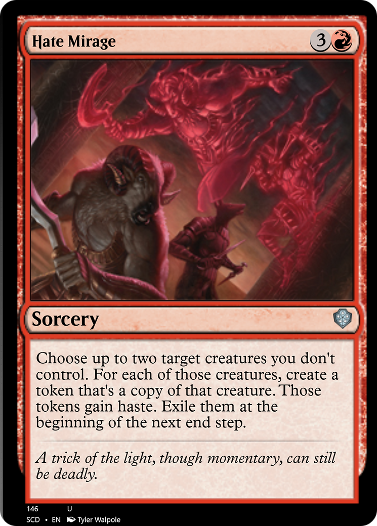 Hate Mirage [Starter Commander Decks] | Gam3 Escape