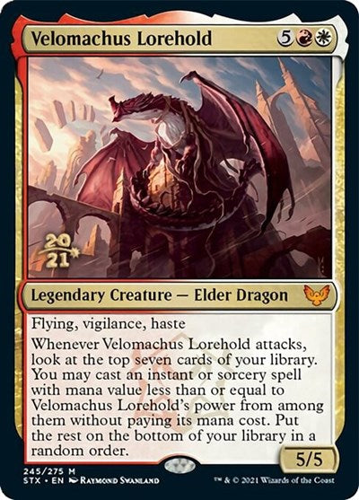 Velomachus Lorehold [Strixhaven: School of Mages Prerelease Promos] | Gam3 Escape