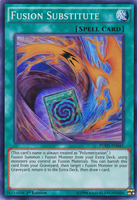 Fusion Substitute [FUEN-EN041] Super Rare | Gam3 Escape