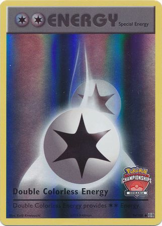 Double Colorless Energy (90/108) (Oceania Championship Promo) [XY: Evolutions] | Gam3 Escape