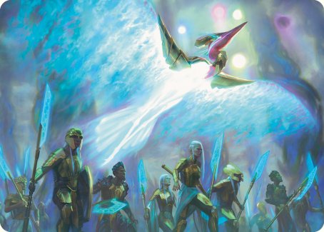 Otharri, Suns' Glory Art Card [Phyrexia: All Will Be One Art Series] | Gam3 Escape