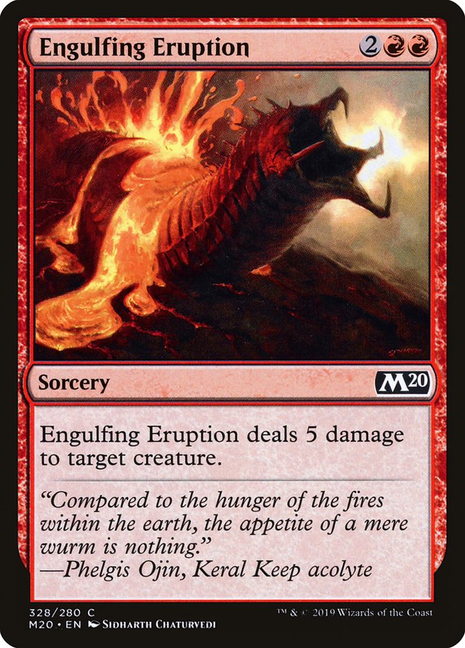 Engulfing Eruption [Core Set 2020] | Gam3 Escape