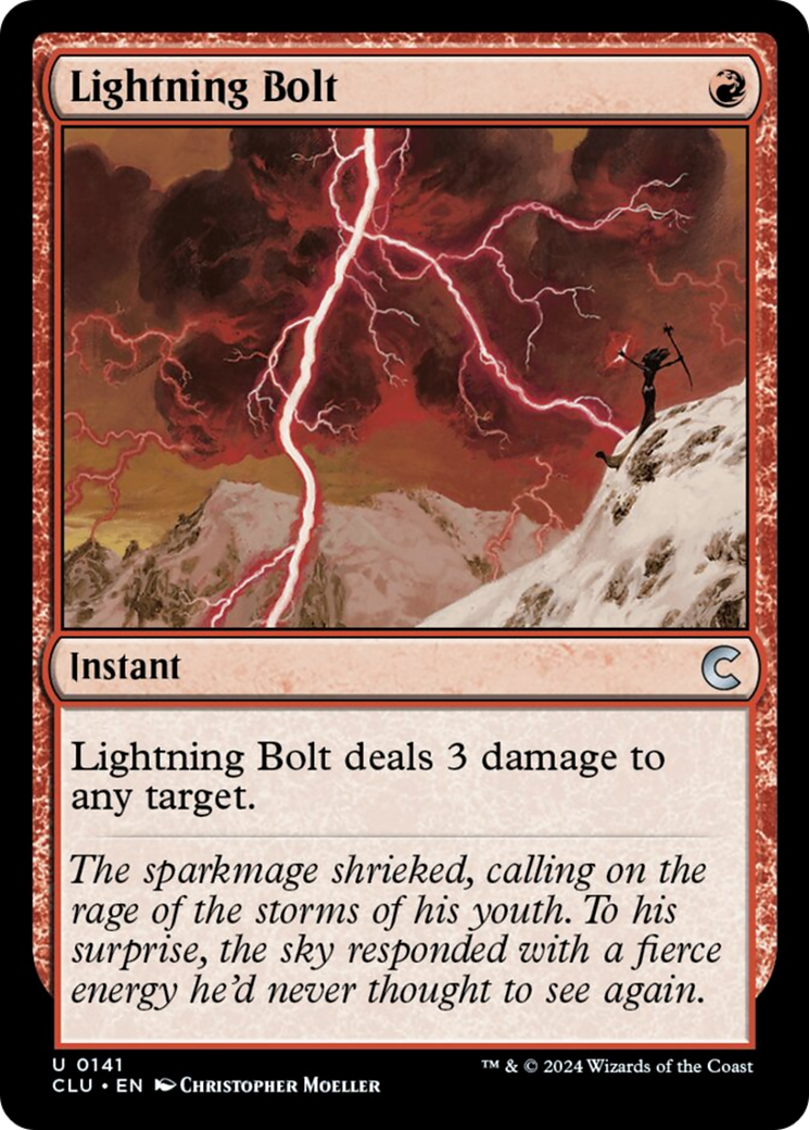 Lightning Bolt [Ravnica: Clue Edition] | Gam3 Escape