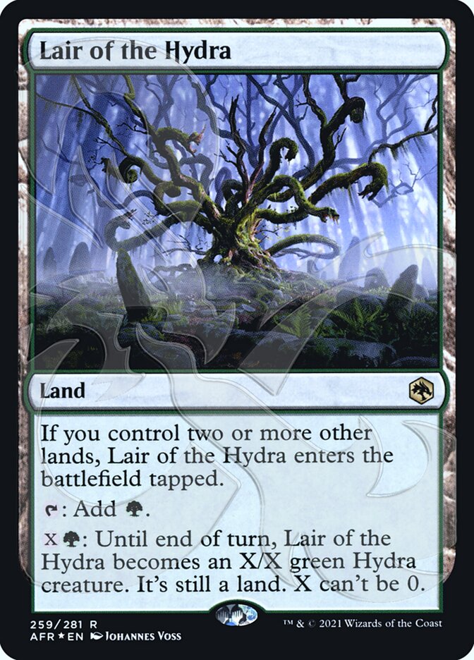 Lair of the Hydra (Ampersand Promo) [Dungeons & Dragons: Adventures in the Forgotten Realms Promos] | Gam3 Escape