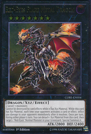 Red-Eyes Flare Metal Dragon (UTR) [CORE-EN054] Ultimate Rare | Gam3 Escape