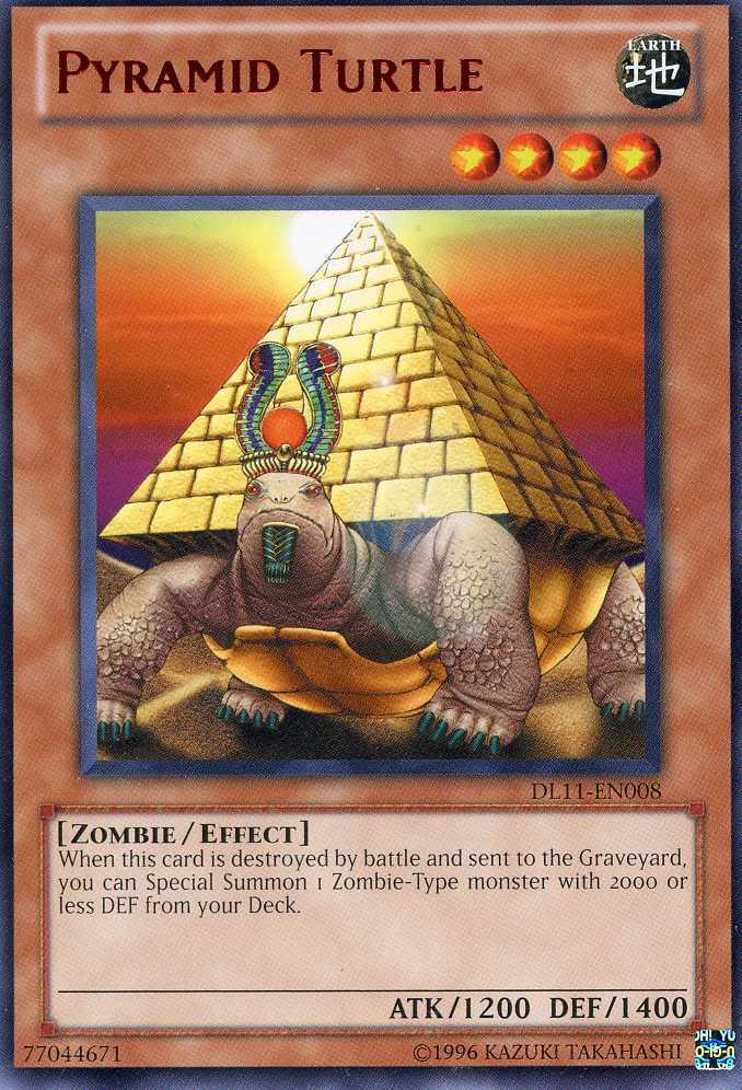 Pyramid Turtle (Red) [DL11-EN008] Rare | Gam3 Escape