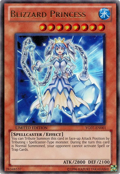 Blizzard Princess [YG07-EN001] Ultra Rare | Gam3 Escape