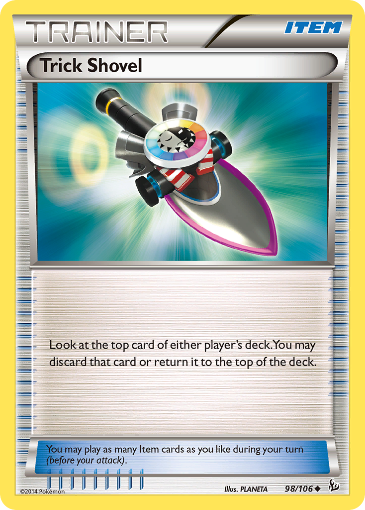 Trick Shovel (98/106) [XY: Flashfire] | Gam3 Escape