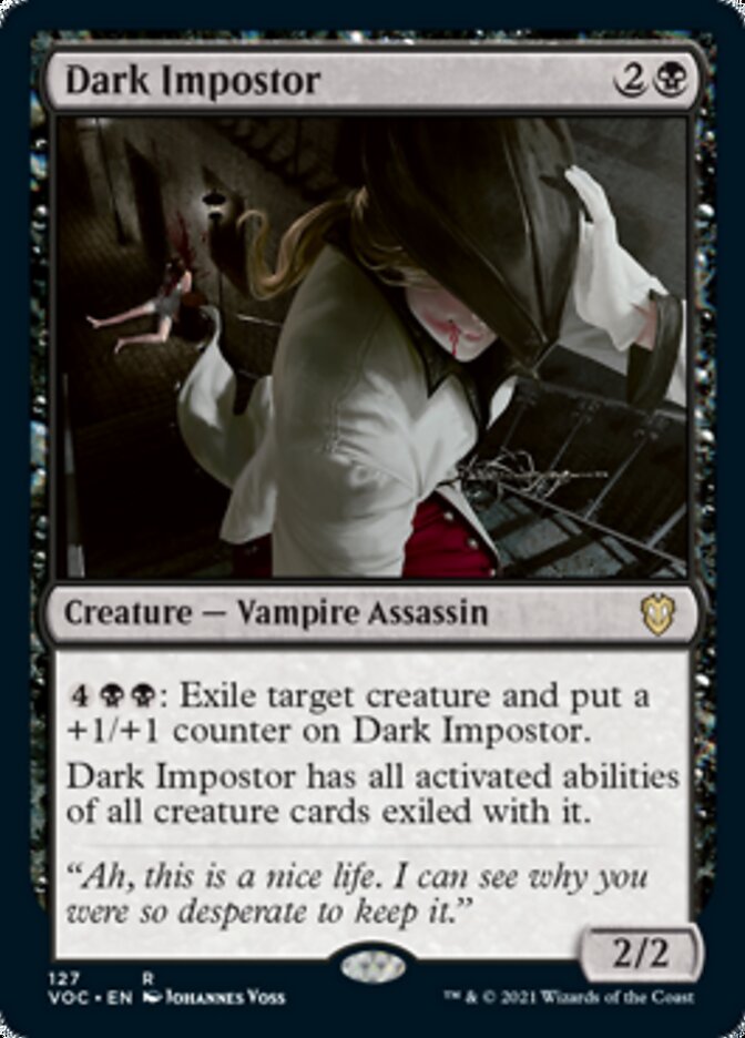 Dark Impostor [Innistrad: Crimson Vow Commander] | Gam3 Escape