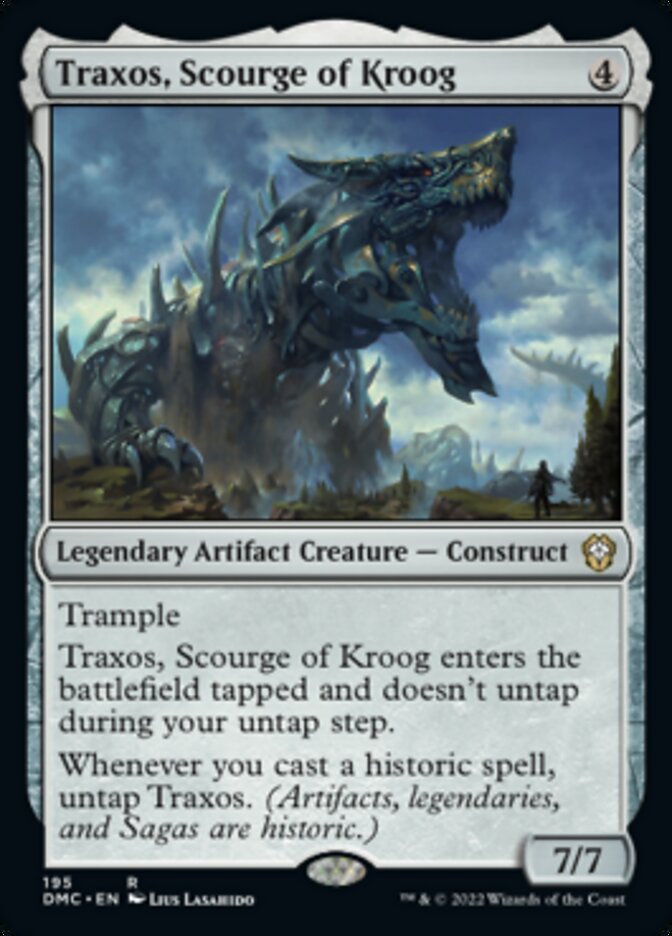 Traxos, Scourge of Kroog [Dominaria United Commander] | Gam3 Escape